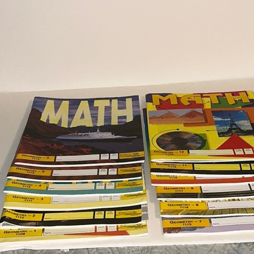 Accelerated Christian Education Geometry Books. - Picture 2 of 9